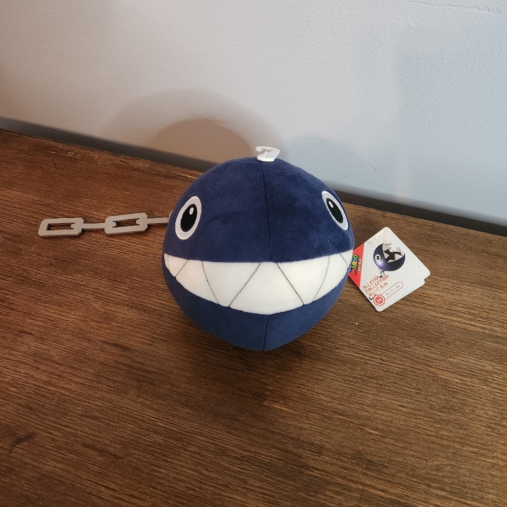 Super Mario 2017 All Star Collection NWT Chain Chomp Black